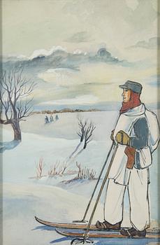 Tove Jansson, Soldat i Vinterlandskap.