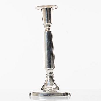 Tore Eldh, candlesticks, 4 pcs, silver K&EC, 1967, Ceson, Gothenburg 1995.