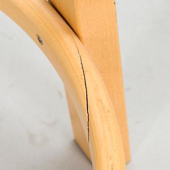 Alvar Aalto, four bar stools, 80 years stool 60, Artek, 2013.