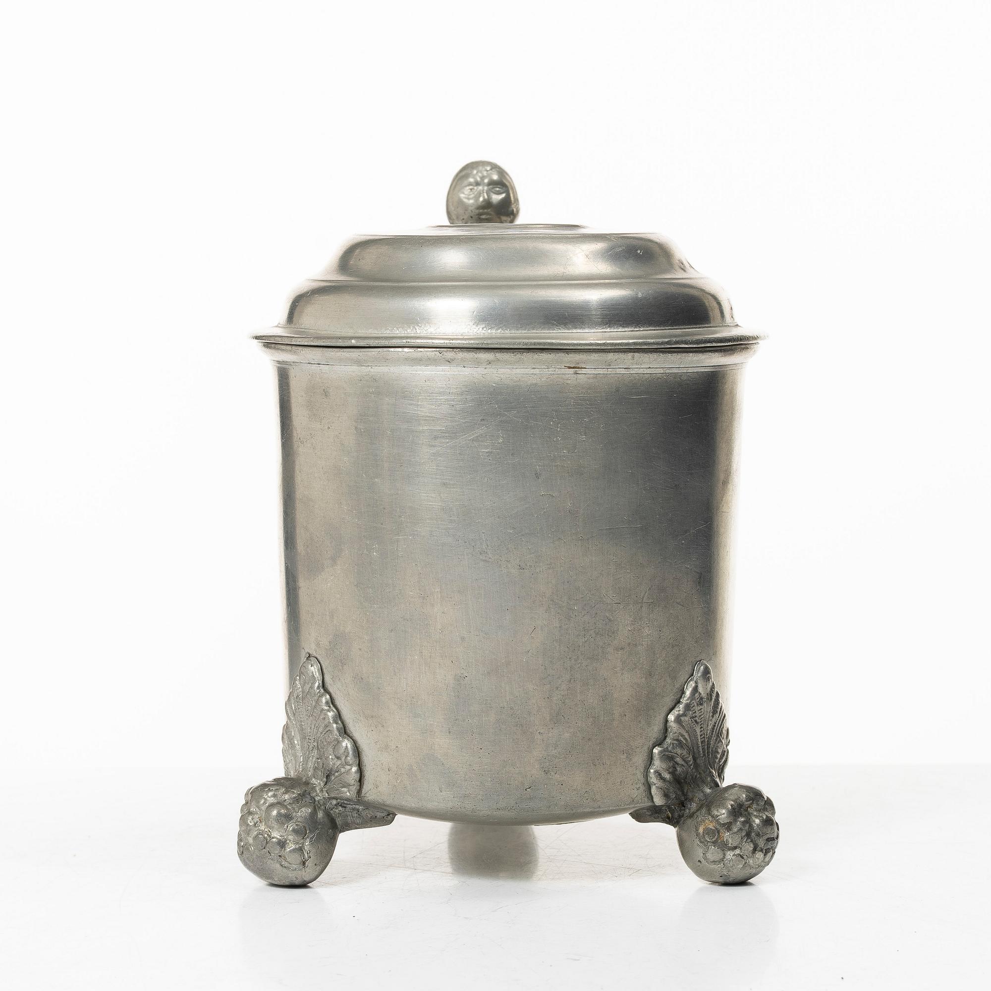 Dryckeskanna av Zadoch Bergenholtz, Vimmerby, 1799.