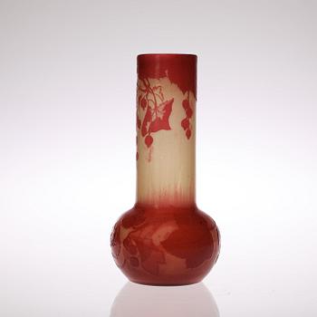 EMILE GALLÉ, vas, Nancy, Frankrike, Art Nouveau.