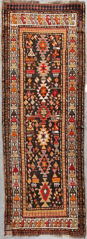 GALLERIMATTA, semiantik, Karabagh, ca 256x92 cm.