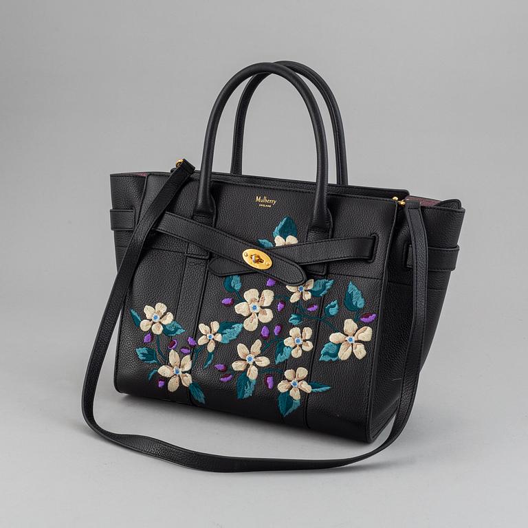 MULBERRY, "small zipped Bayswater" tote bag.