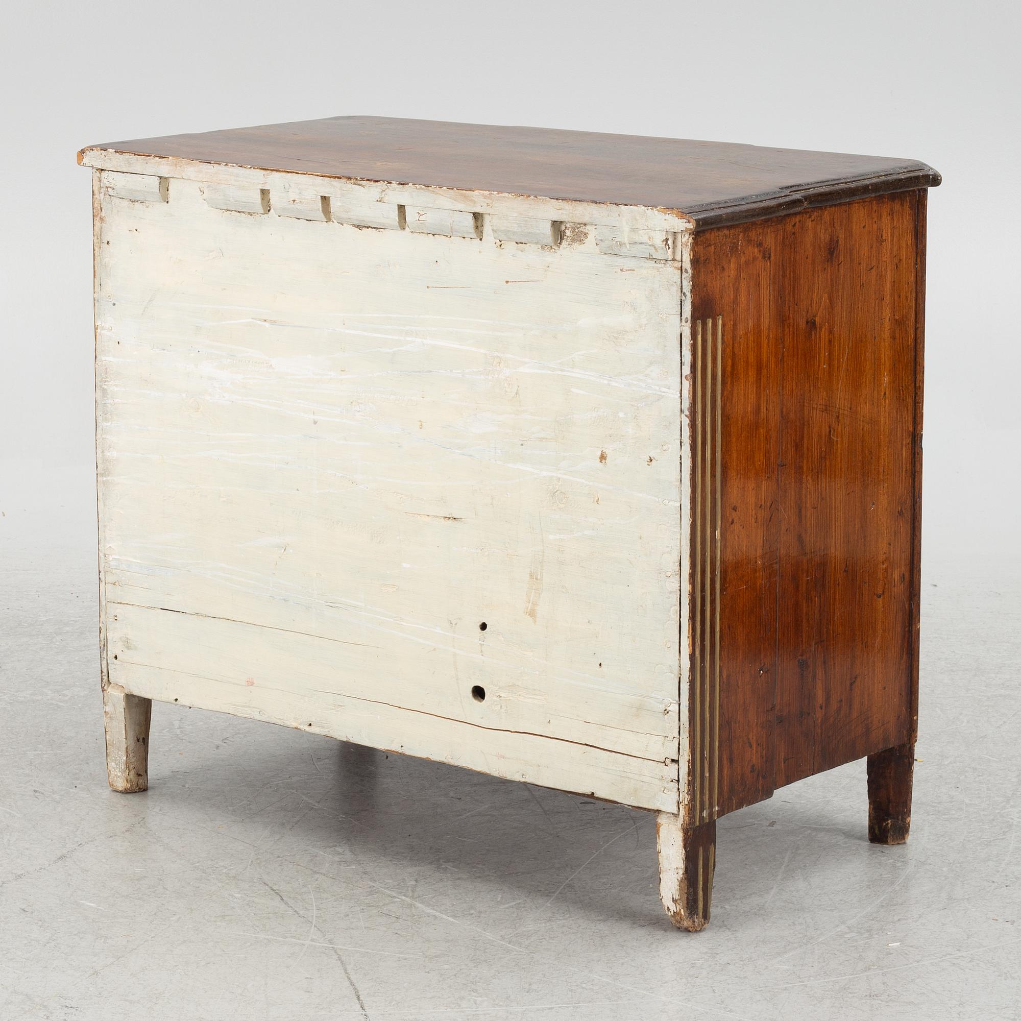 Byrå, Gustavianskt provinsarbete, 1700-tal.