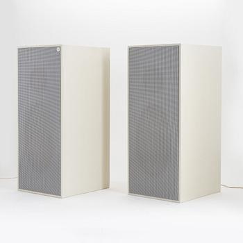 Dieter Rams, högtalare, ett par, L 20, Braun.