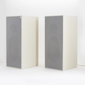 Dieter Rams, a pair of L 20 speakers, Braun.