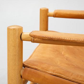 Kenneth Bergenblad, Armchairs, 2 pcs, "Dormi" high and low, Dux, designed in 1979.