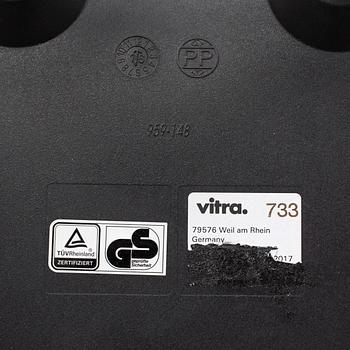 CHARLES & RAY EAMES, a pair of 'DAW' armchairs, Vitra, 2017.