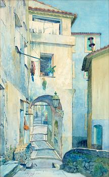 69. Gunnar Widforss, "Vieille Ville, Menton".