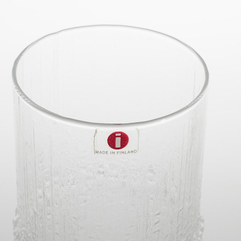 TAPIO WIRKKALA, 42 delar, glasservis, "Niva", Iittala.