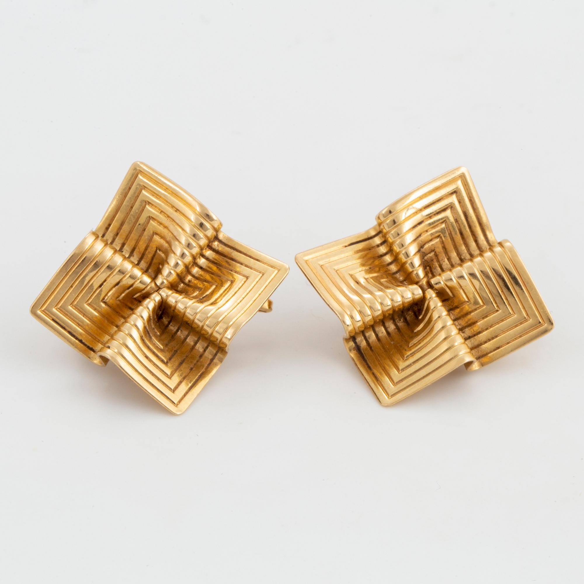 TIFFANY & CO, Örhängen, 14K guld.