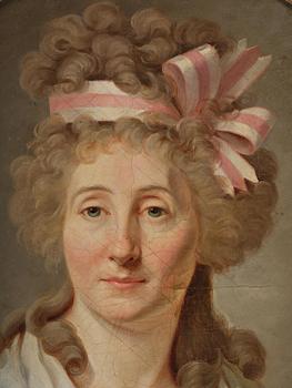 Fransk skola, 1700-tal, Damporträtt.