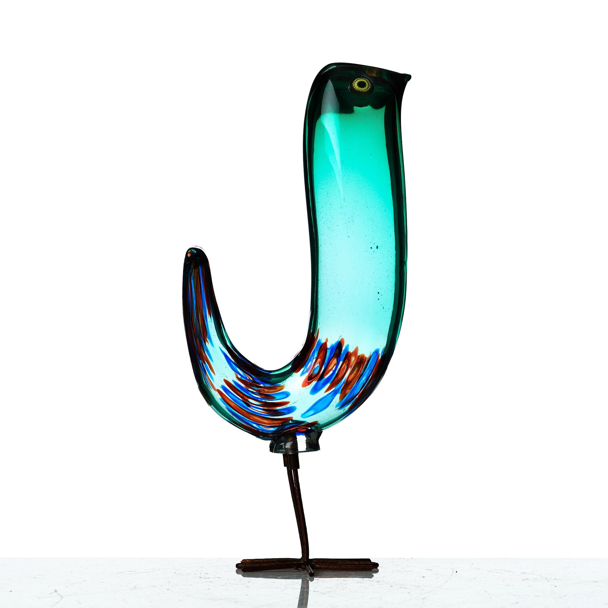 Alessandro Pianon, a "Pulcino" bird by Vistosi, Italy 1960's.