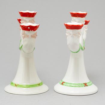 A Swedish Christmas porcelain dinner service "God Jul", 19-pieces, Gustavsberg.
