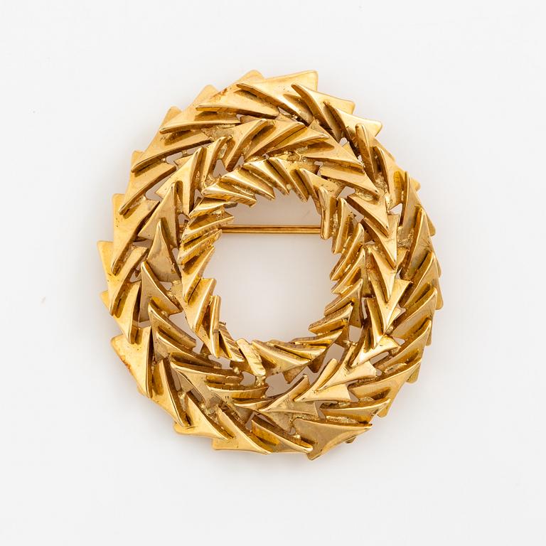 Rey Urban, brosch, 18K guld,