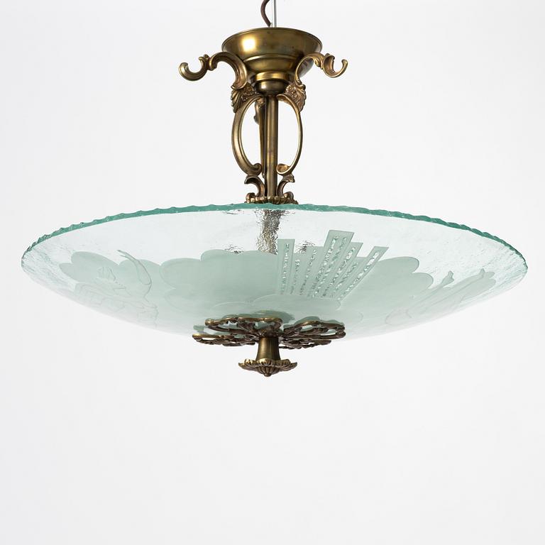 Plafondlampa, Sverige, 1920/30-tal.
