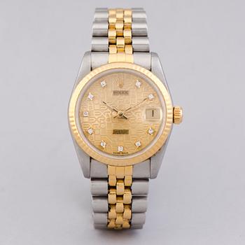 ROLEX, Datejust, wristwatch, 31 mm.