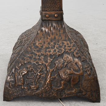 Jugend/Art Nouveau, Floor lamp, early 20th century.