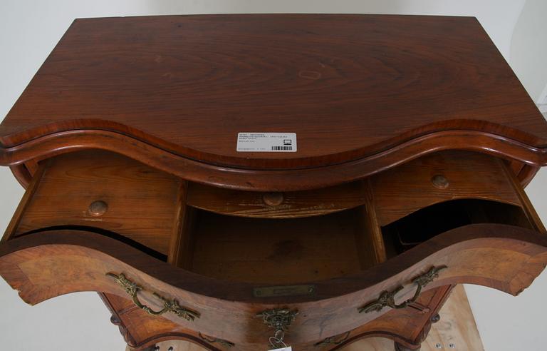 SKRIVBYRÅ, senempire/nyrokoko, 1800-talets andra hälft.