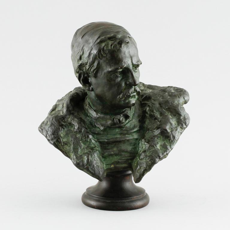 INGEL FALLSTEDT, a bronze sculpture, signed.