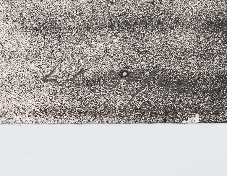 Lena Cronqvist, "Här bor de sjuka, däröver det friska" ur mappen: "August Strindberg, Ett Drömspel".