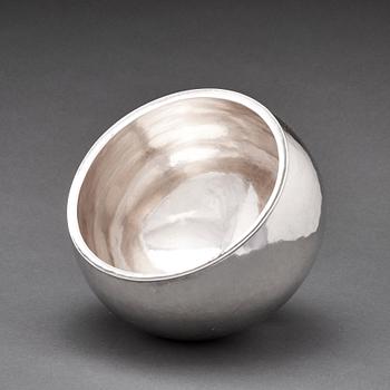 W.A. Bolin, a large sterling bowl, Stockholm 1988.