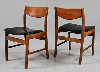 STOLAR, 6 st, Danmark, omkring 1900-talets mitt.