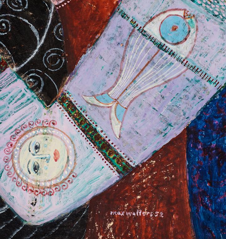 MAX WALTER SVANBERG, signed Max Walters and dated 52.