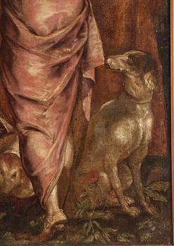 Jacopo Robusti Tintoretto, hans ateljé, Adonis död. (Venere sviene di fronte ad Adone morto).