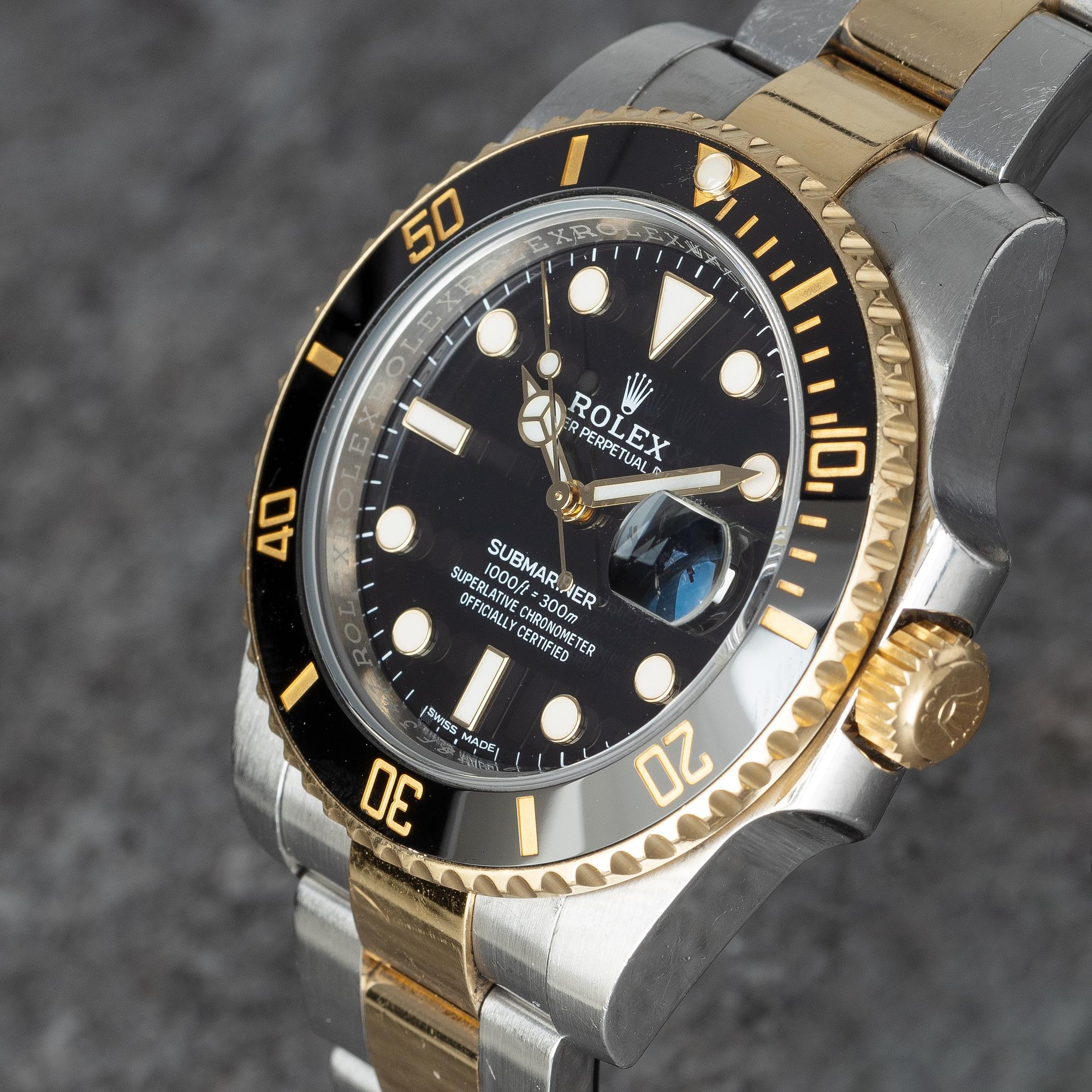 Rolex, Submariner, ca 2016.