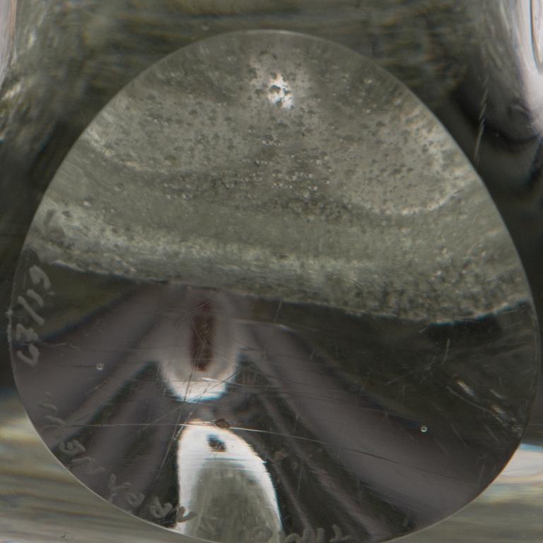 TIMO SARPANEVA, A GLASS SCULPTURE. Claritas. Signed Timo Sarpaneva, 67/1985.