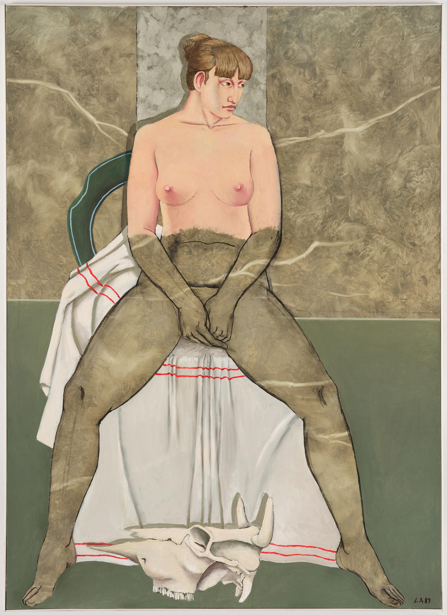 Lars Andersson, "Sittande kvinnlig akt".