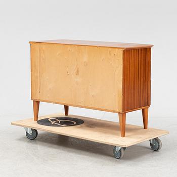 A  mahogany veneered Swedish Modern dresser, 1940's/50's.