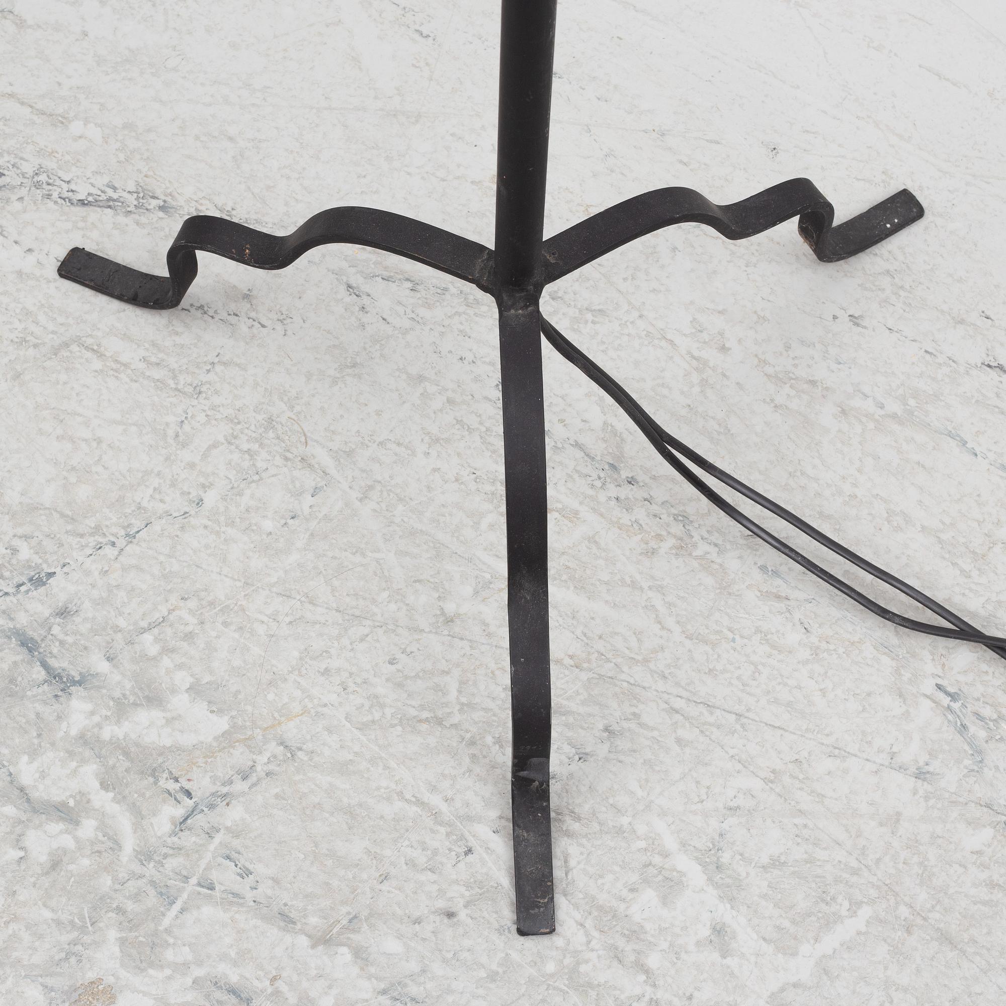 Edvard Hagman AB, a floor lamp model "3635", Norrköping, 1930s.