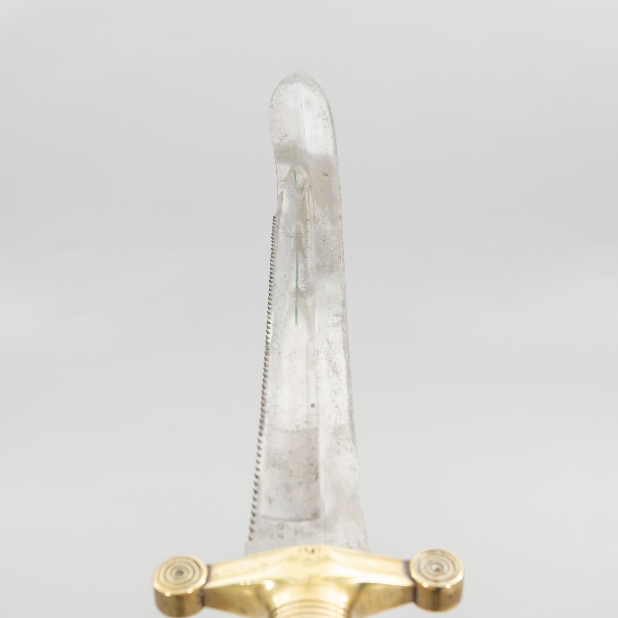 Tesak, short sword, Russia model 1834.