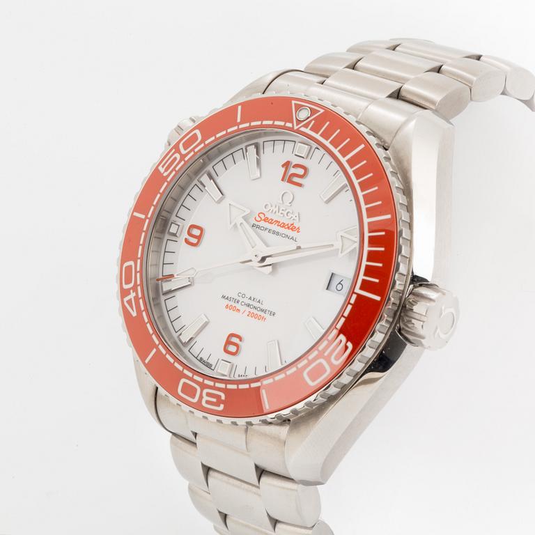 Omega, Seamaster, Planet Ocean 600M, Co-Axial, Chronometer, wristwatch, 43.5 mm.