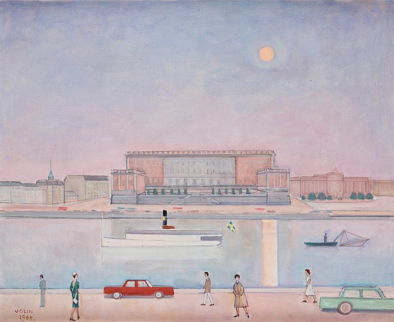 Einar Jolin, View over The Royal Palace of Stockholm.