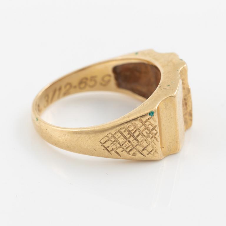 Bengt Hallberg, ring, 18K gold.