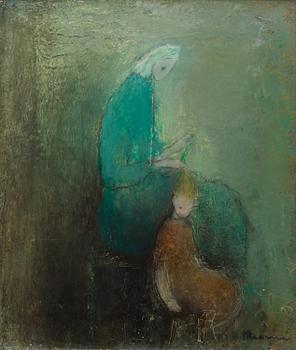 ELVI MAARNI, MOTHER AND CHILD.