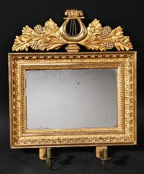 SPEGELLAMPETT, senempire, Sverige 1830-40-talet.