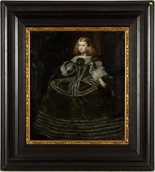 Diego Velazquez, efter, 18/1900-tal, "Infanta Margarita" (1651-1673).