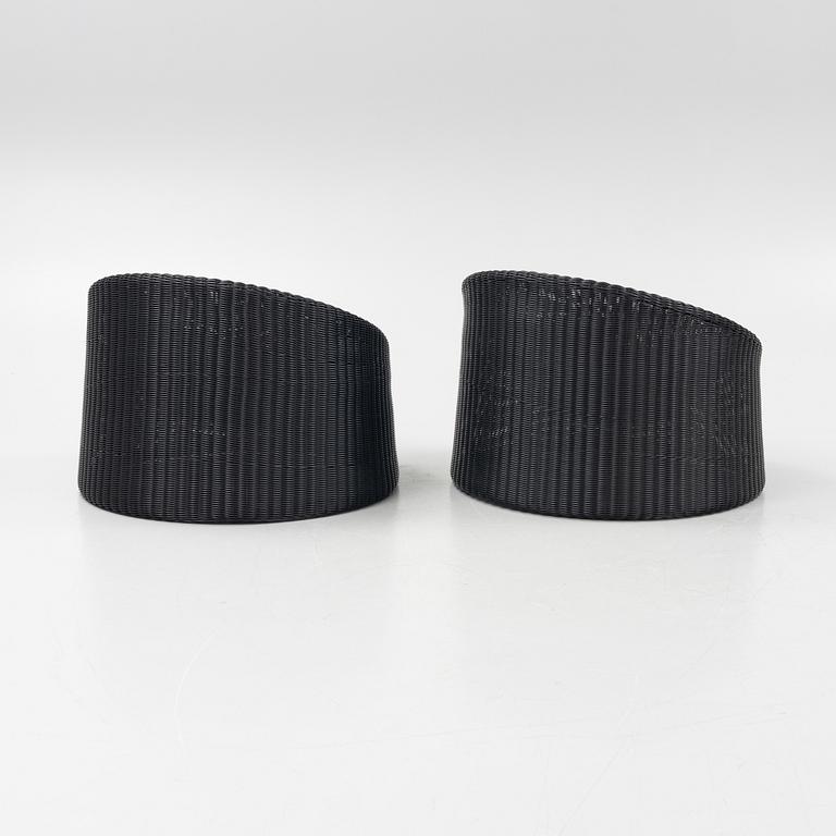 Eero Aarnio, fåtöljer ett par, "Elephant Boot", formgiven 1961.