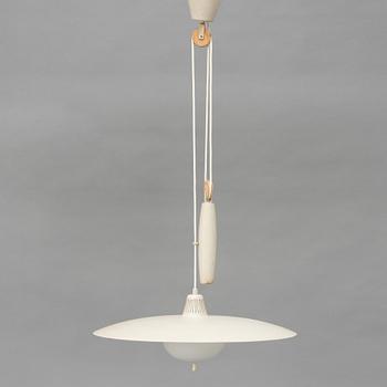 Alf Svensson, a model 'T-6H' ceiling lamp, Bergboms, mid 20th Century.