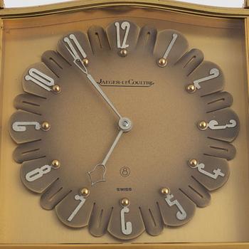 Jaeger LeCoultre, table clock, second half of the 20th century.