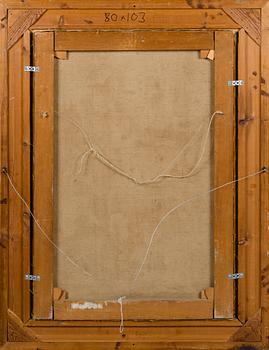 Ludvig Richarde, Ships in a Stormy Sea.