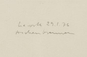 Lennart Aschenbrenner, "Snöpingen".