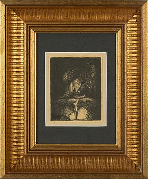 John Bauer, "God kväll farbror! sa pojken".