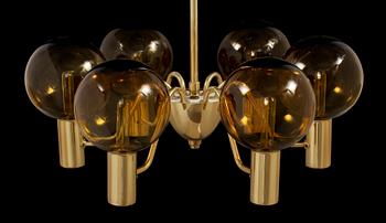 TAKLAMPA, Hans-Agne Jakobsson, Markaryd, 1900-talets andra hälft, höjd 76 cm.