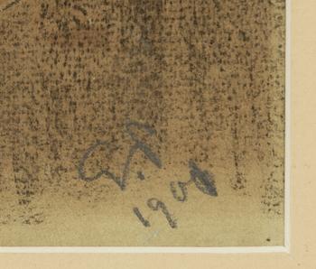 Gunnar Hallström, Twilight Landscape.