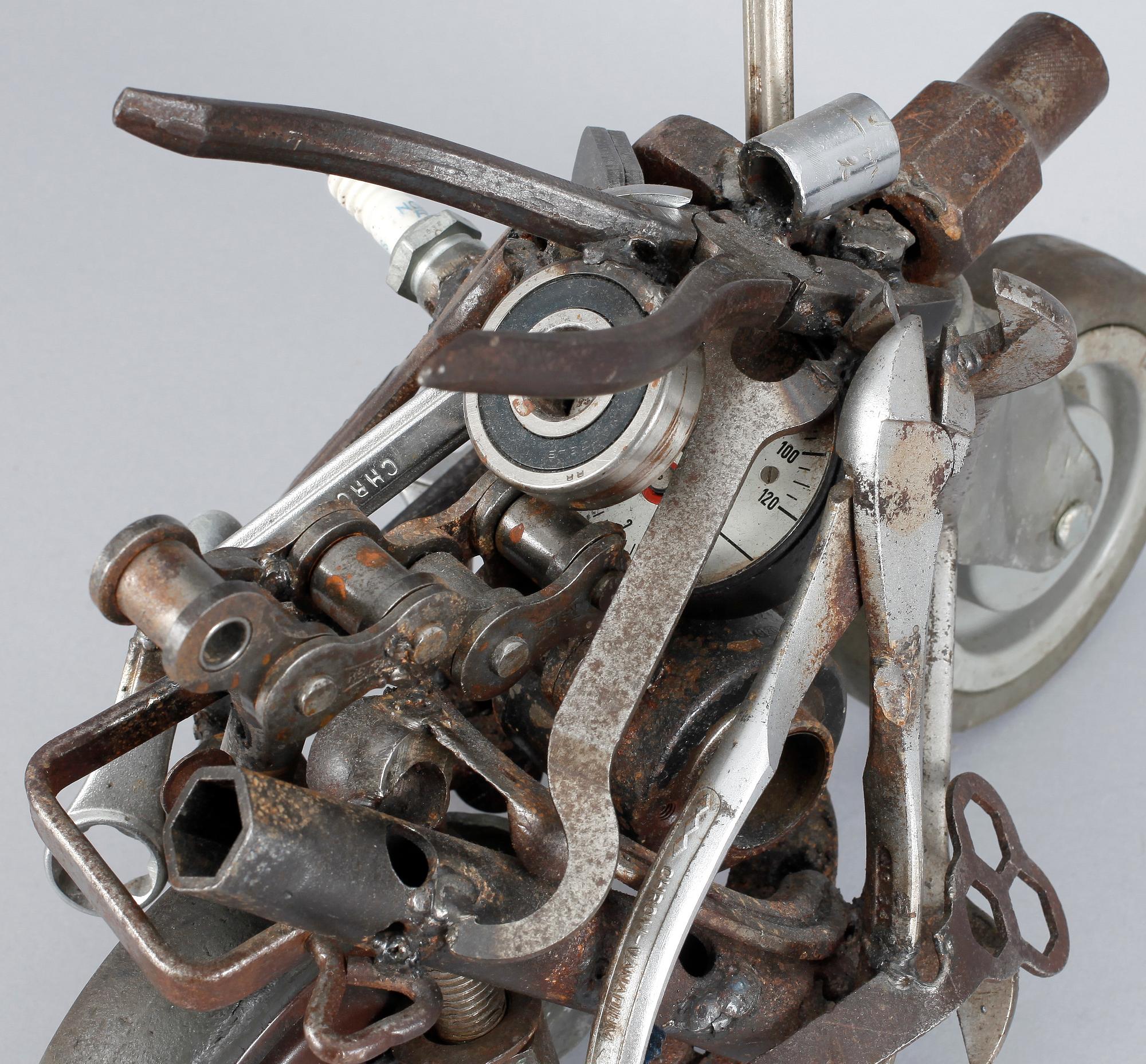 BOB PASTERKAMP, skulptur, monogramsignerad BP.